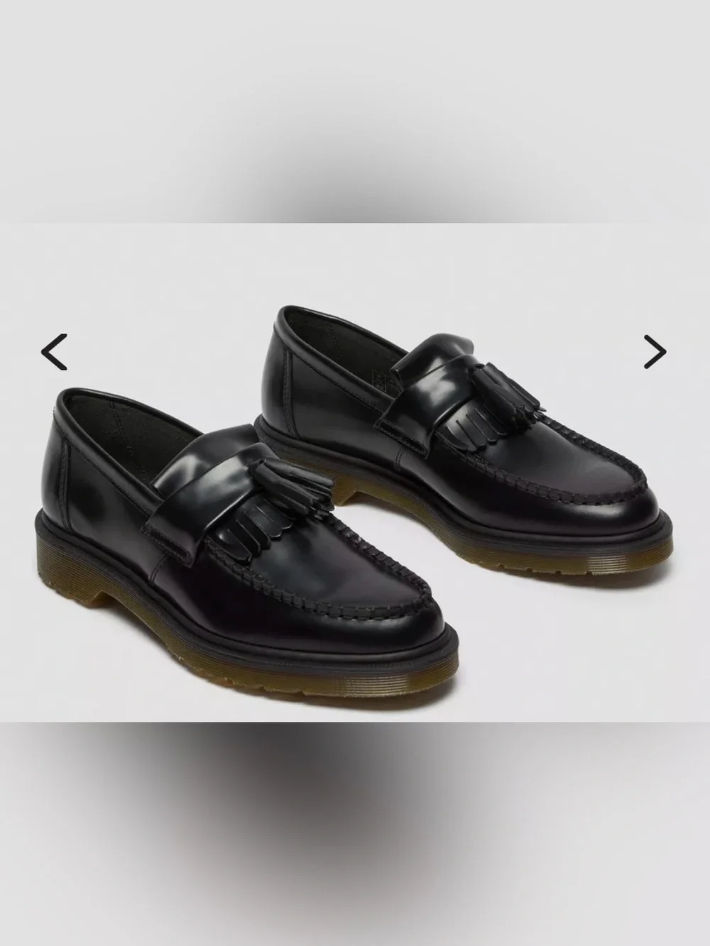 Dr. Martin ADRIAN Smooth Leather Tassel Loafer 10